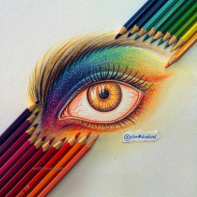Eye Drawing Wallpapers - Wallpaper Cave-saigonsouth.com.vn
