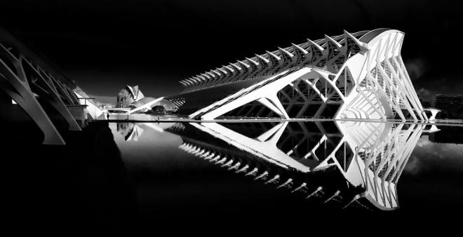 reflections on calatrava photography