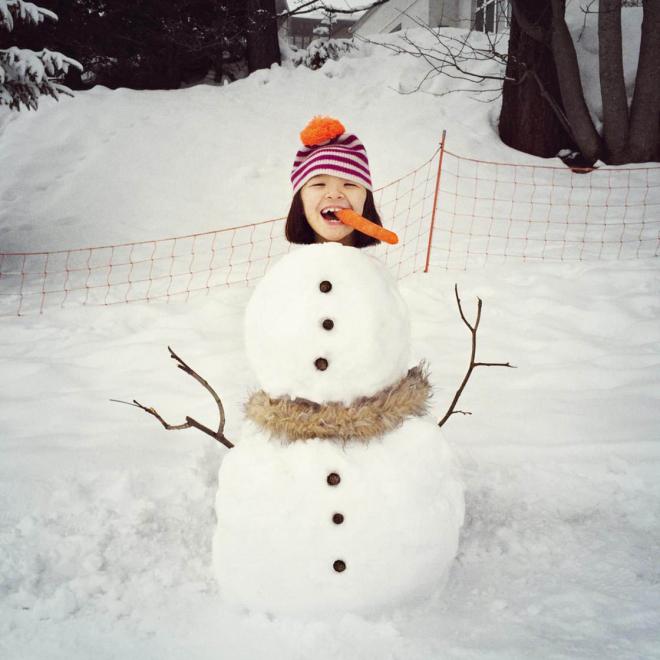 snow kid photography