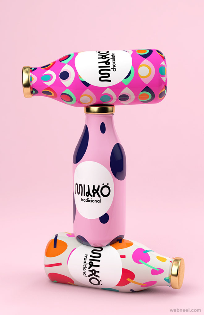 milko branding design