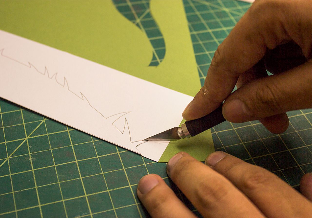 paper craft graphic design