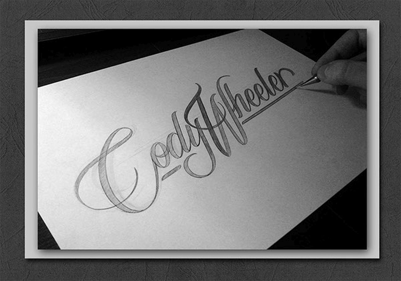 calligraphy typography designs