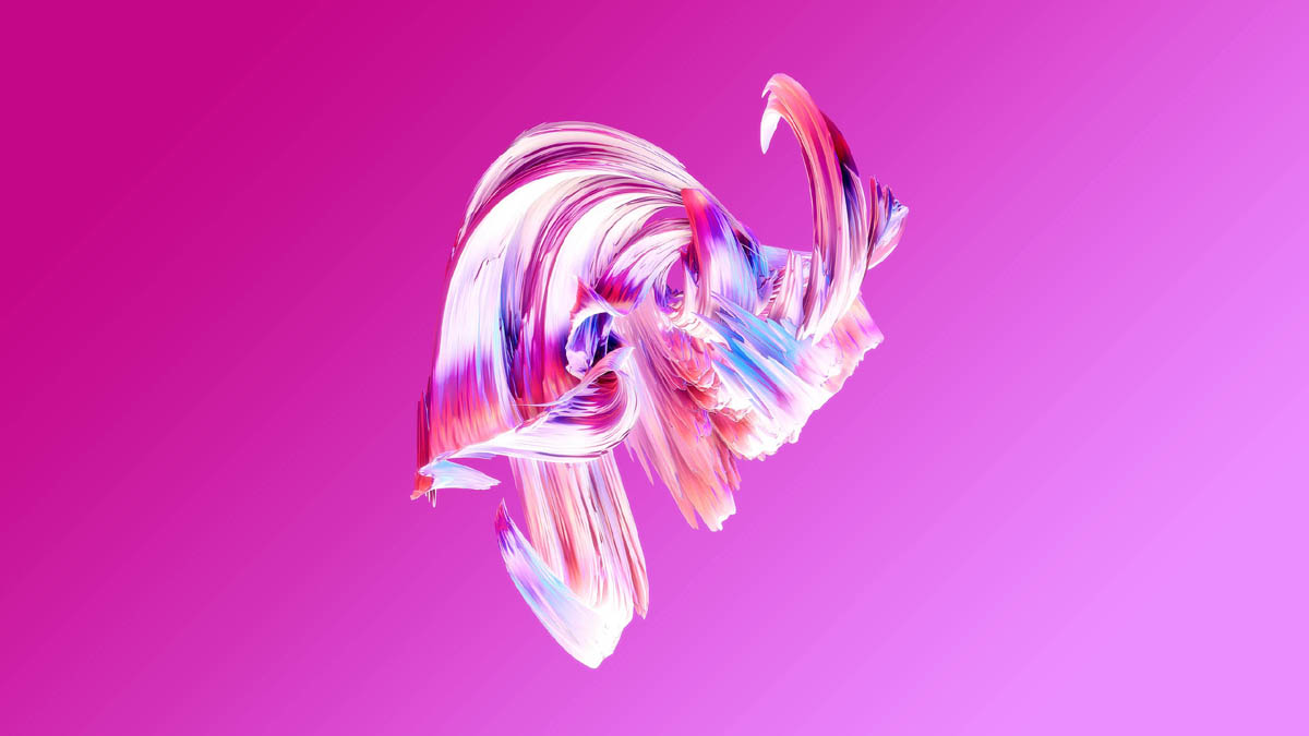 colorful motion graphcis digital painting
