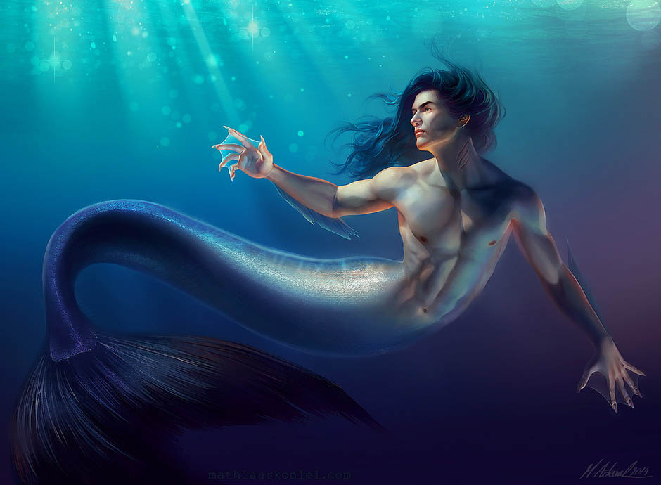 mermaid digital art