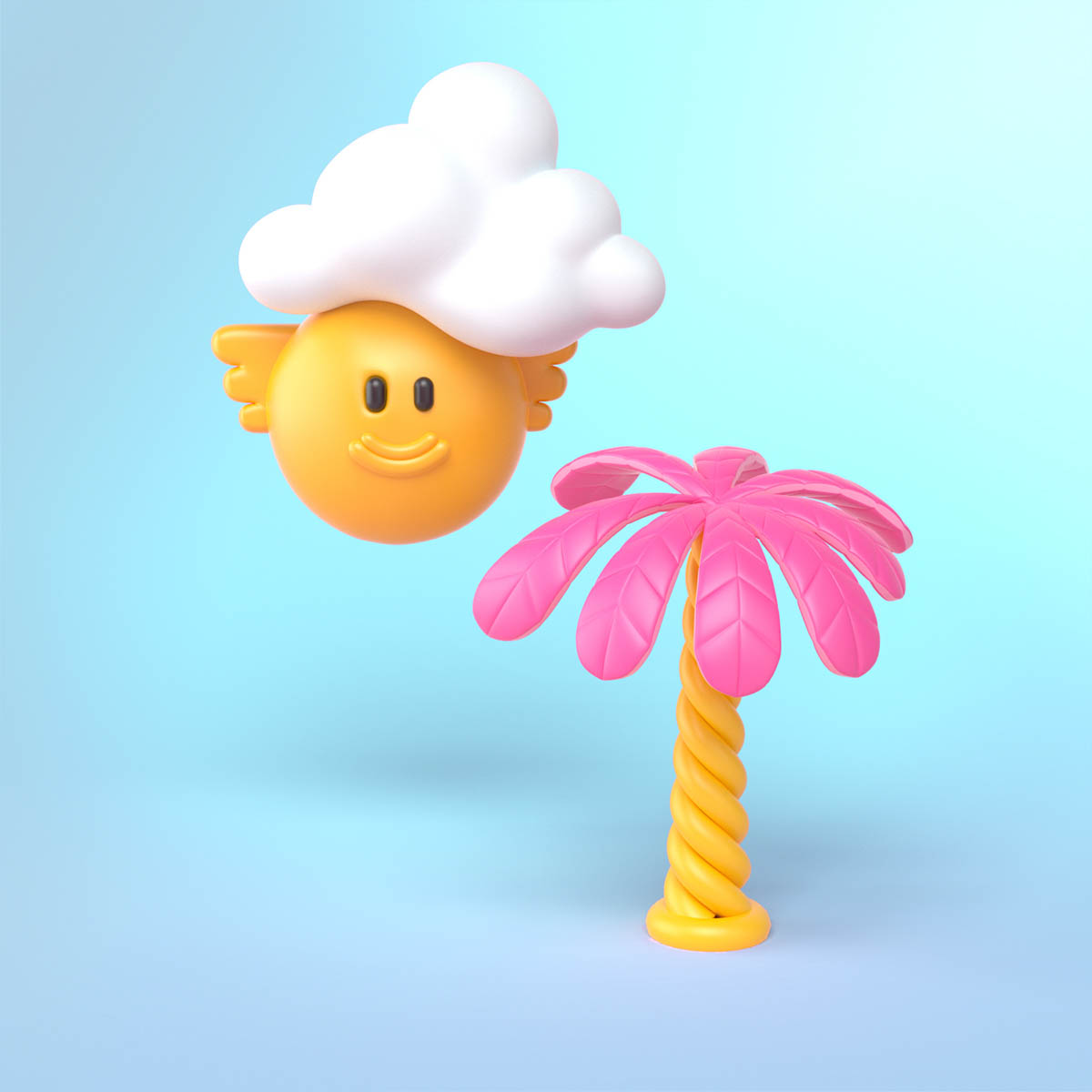 sun 3d models by nikopicto