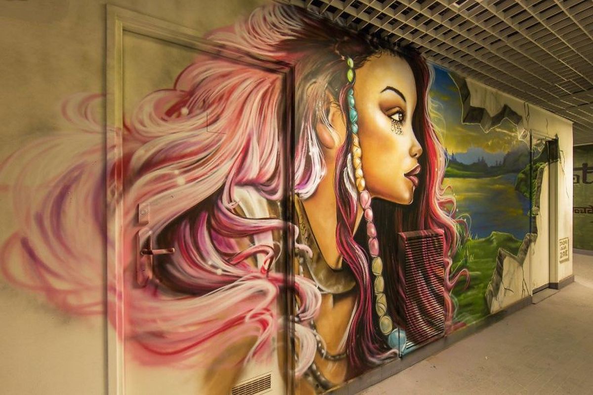 graffiti art work paris