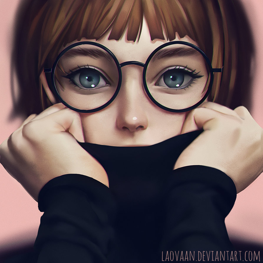 glasses painting
