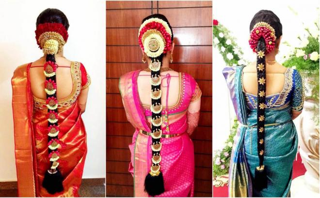 South indian traditional bridal hairstyles