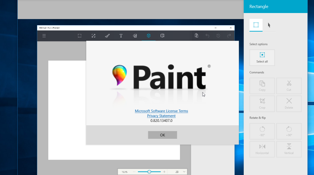 ms painting app windows10
