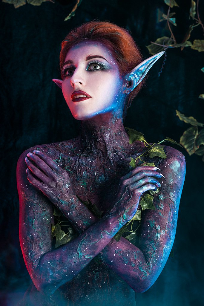 body painting art photography