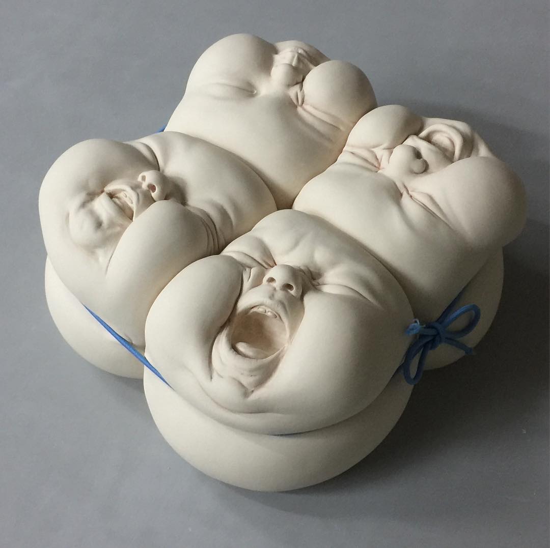 ceramic sculpture byjohnson tsang