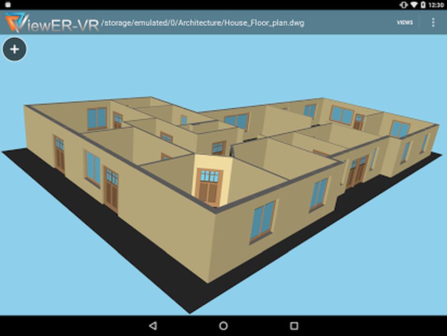 3d android app vr architecture