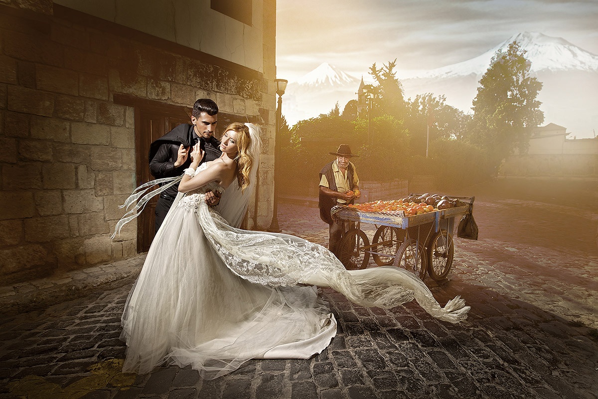 fantasy wedding photography