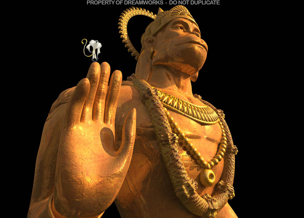 hanuman bollywood superstar monkey 3d animation