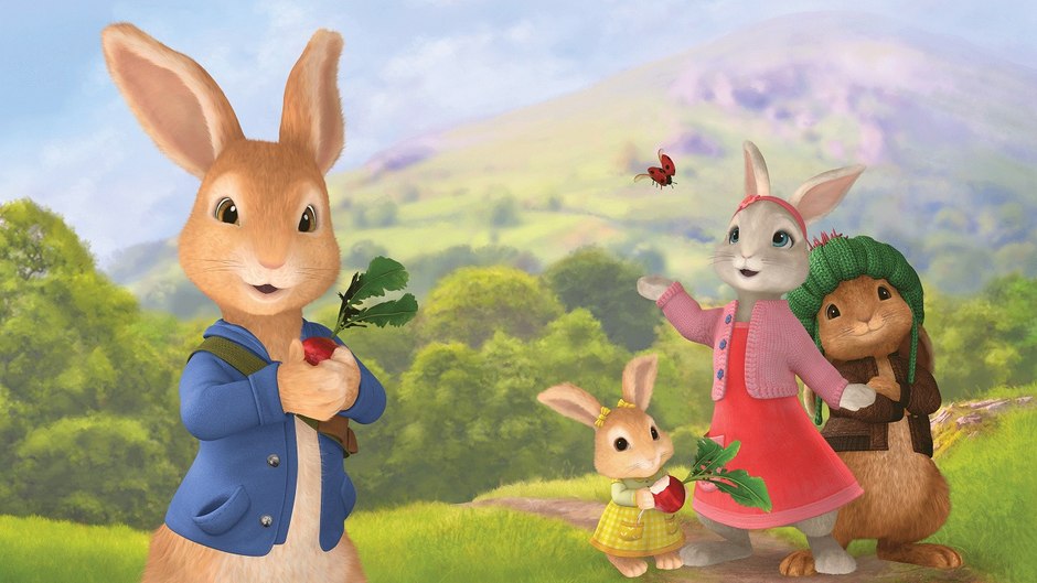peter rabbit 3d animation