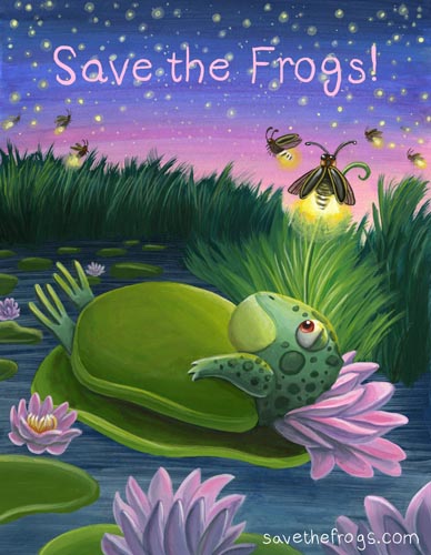 frog art kelsey wilson save the frog