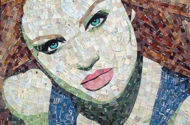 mosaic portrait