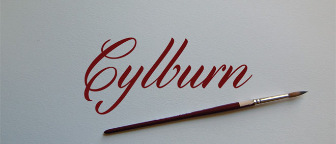 free fonts cylburn by dai foldes