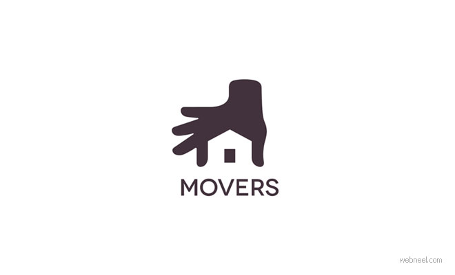 creative logo design earth movers
