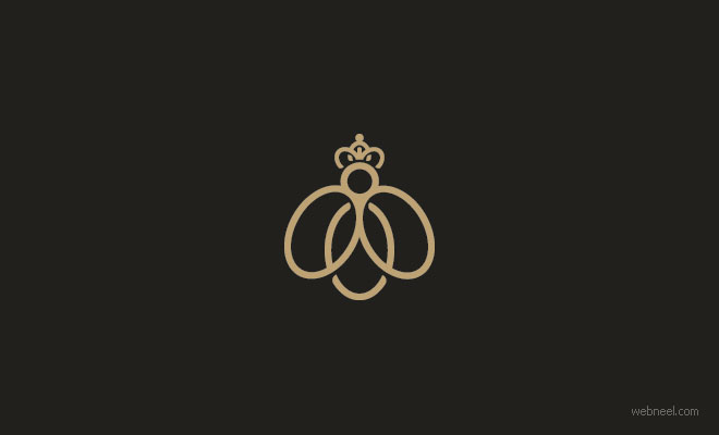 bee logo design idea