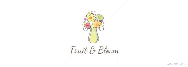 flower logo design