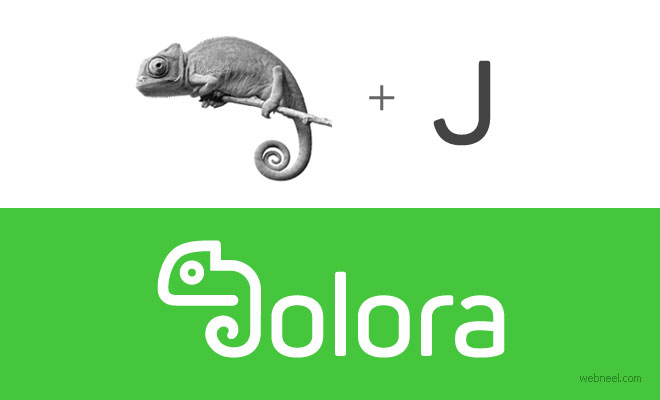 logo design chameleon