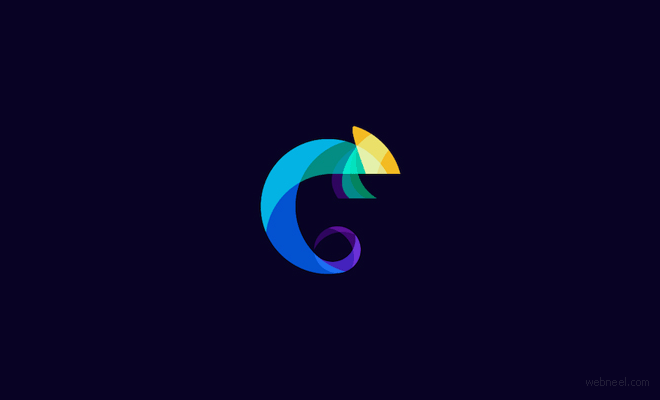 colorful blend logo design by ilyaschapko