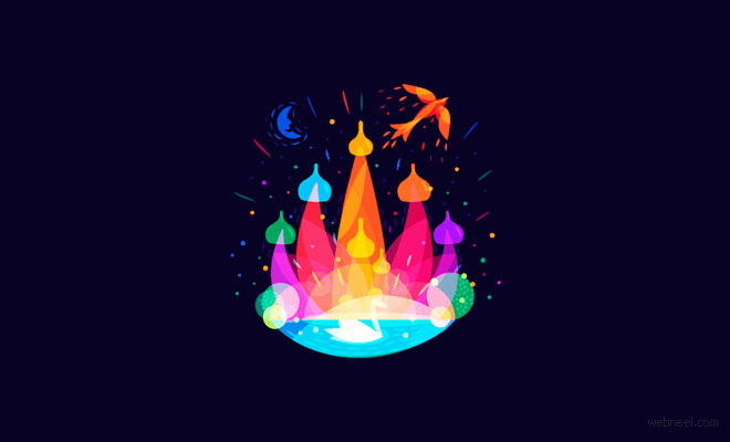 castle blend logo design by ilyaschapko
