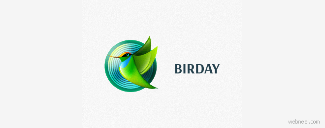 bird logo design by grishabel