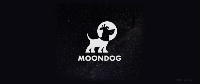 moon logo design by logtek
